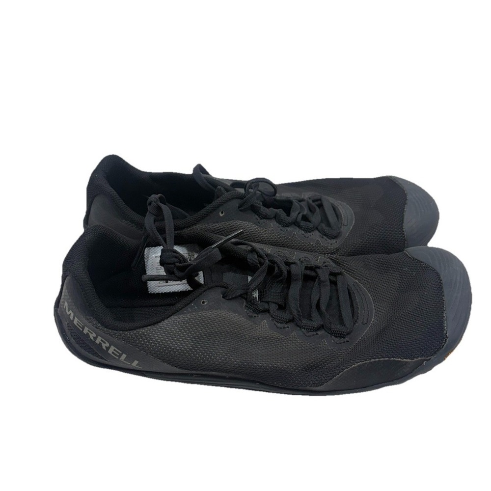 Merrell Shoes Womens 7.5 Black Vapor Glove 4 Barefoot Minimalist Sneaker Vibram